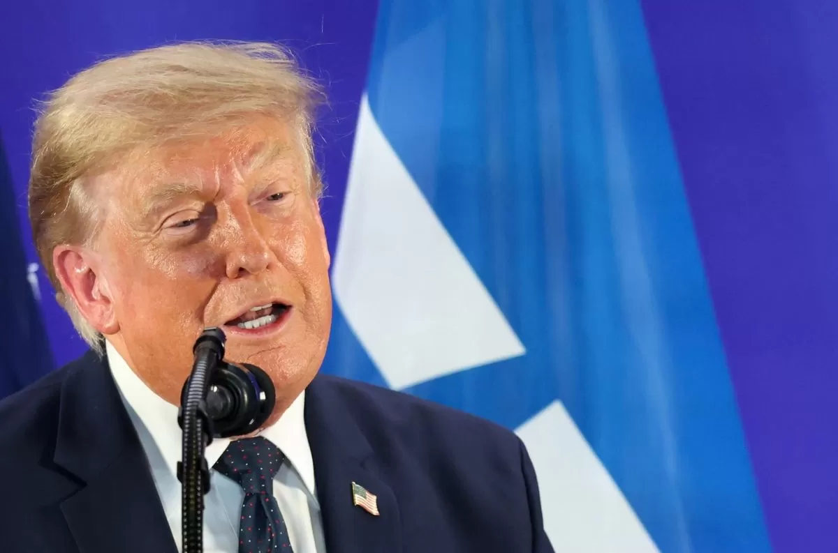 Presiden Amerika Serikat Donald Trump berkomentar soal kekalahan Inggris dari Argentina di semifinal Piala Dunia 2026. (Instagram)