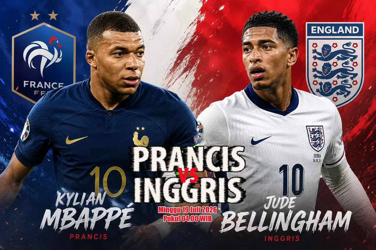 Kylian Mbappe dan Jude Bellingham sesama pemain Real Madrid akan bentrok di perebutan tempat ketiga Piala Duni 2026