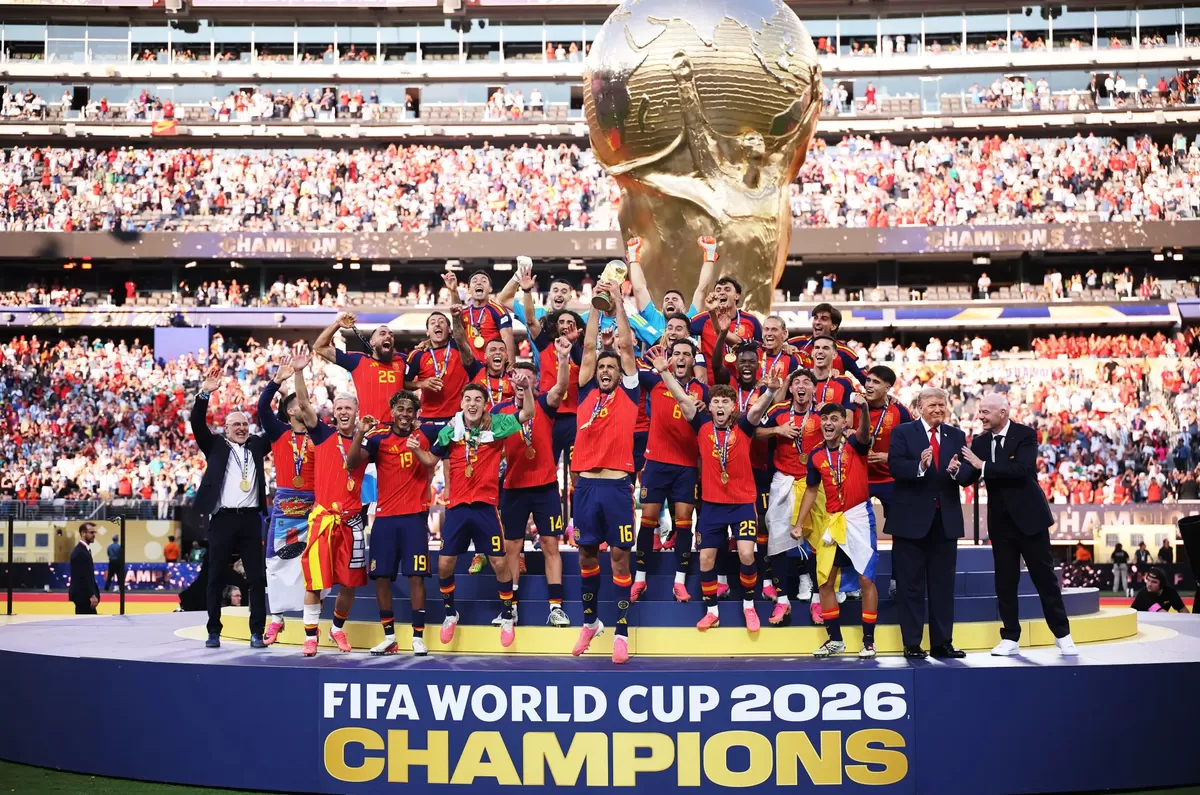 Spanyol juara Piala Dunia 2026 setelah mengalahkan Argentina 1-0, Senin 20 Juli.