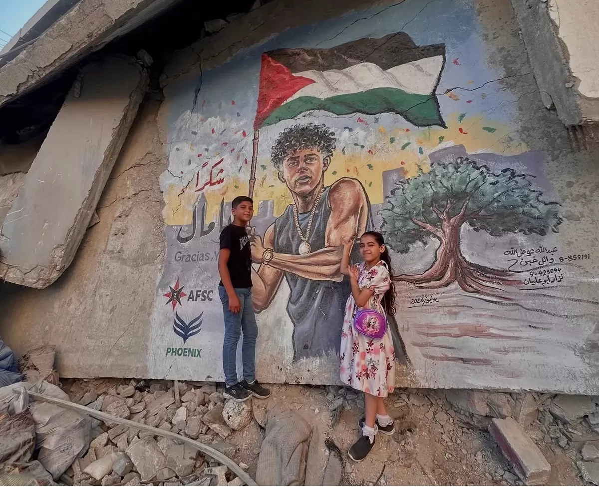 Palestina mendukung Spanyol juara dunia 2026.