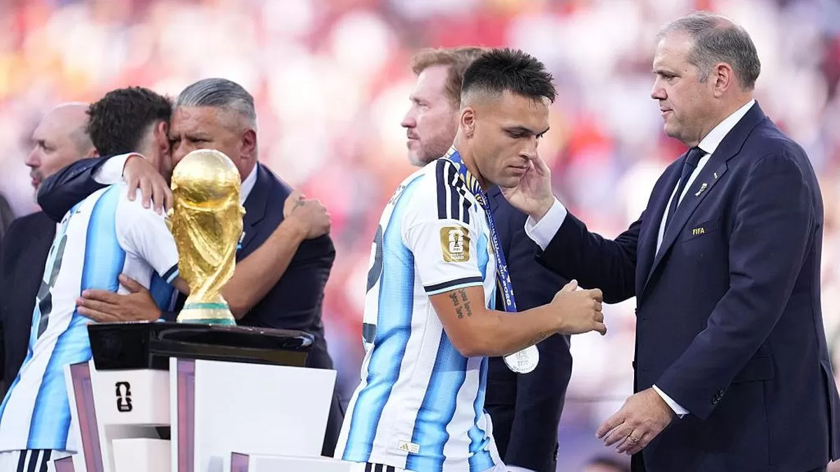 Penyerang Argentina, Lautaro Martinez.
