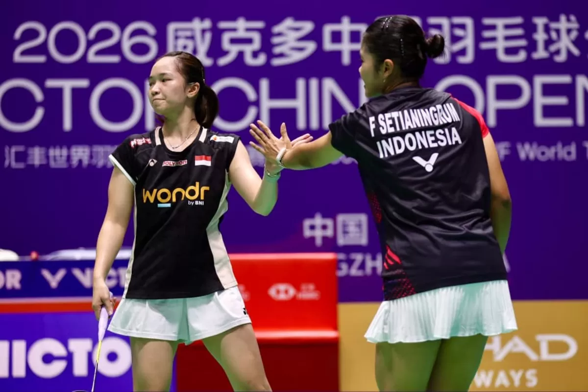 Tren positif pasangan Rachel Allessya Rose-Febi Setianingrum di turnamen BWF Super 1000 China Open 2026 berlanjut. Mereka lolos ke perempat final untuk menghadapi unggulan tuan rumah.