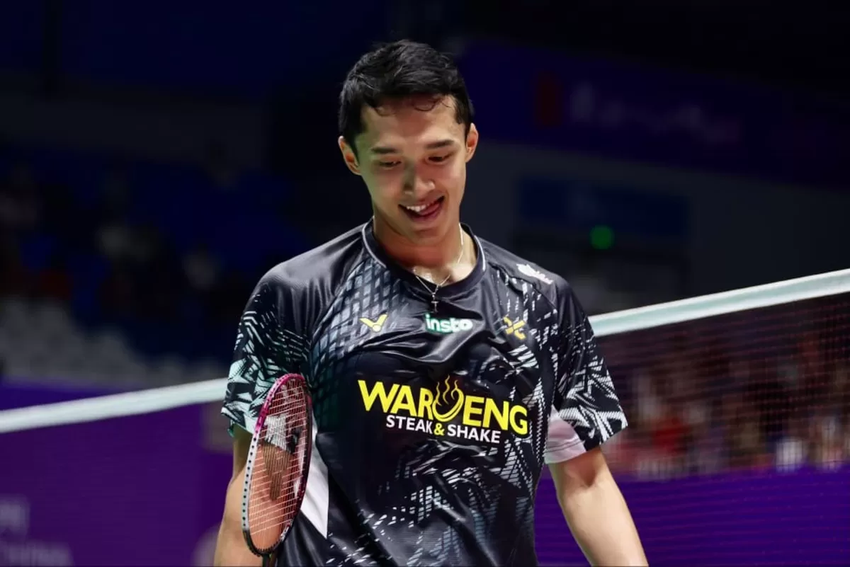 Tunggal putra Indonesia, Jonatan Christie. 
