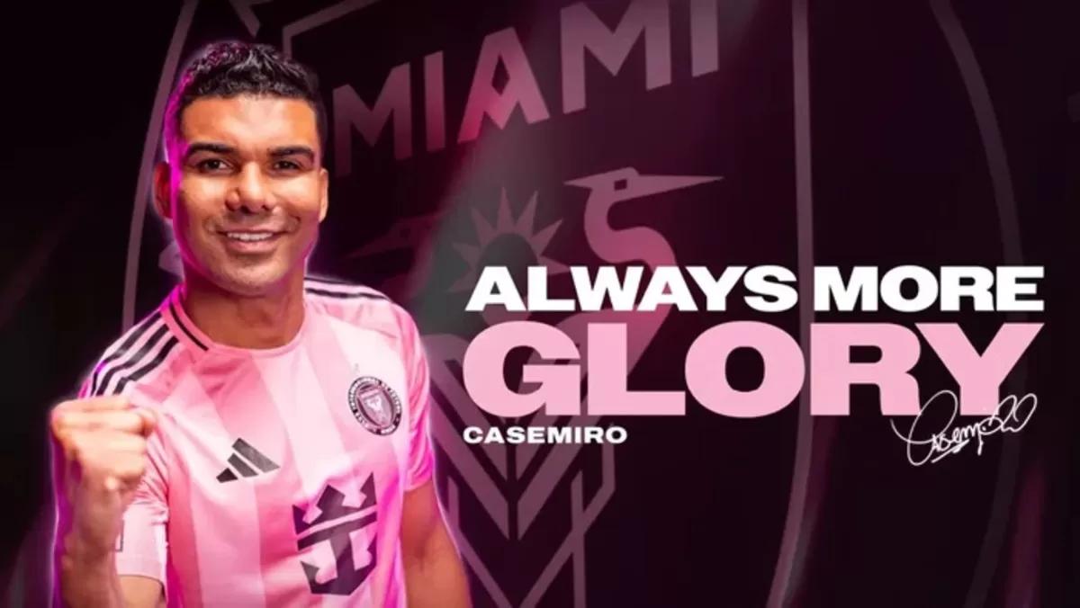 Casemiro resmi direkrut Inter Miami. (Inter Miami)
