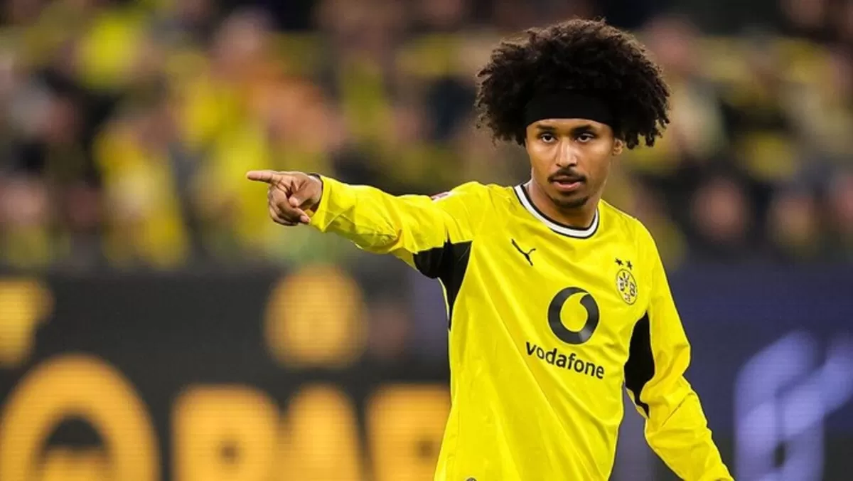 Karim Adeyemi memutuskan angkat kaki dari Dortmund dengan gabung ke Barcelona. (Getty Images)