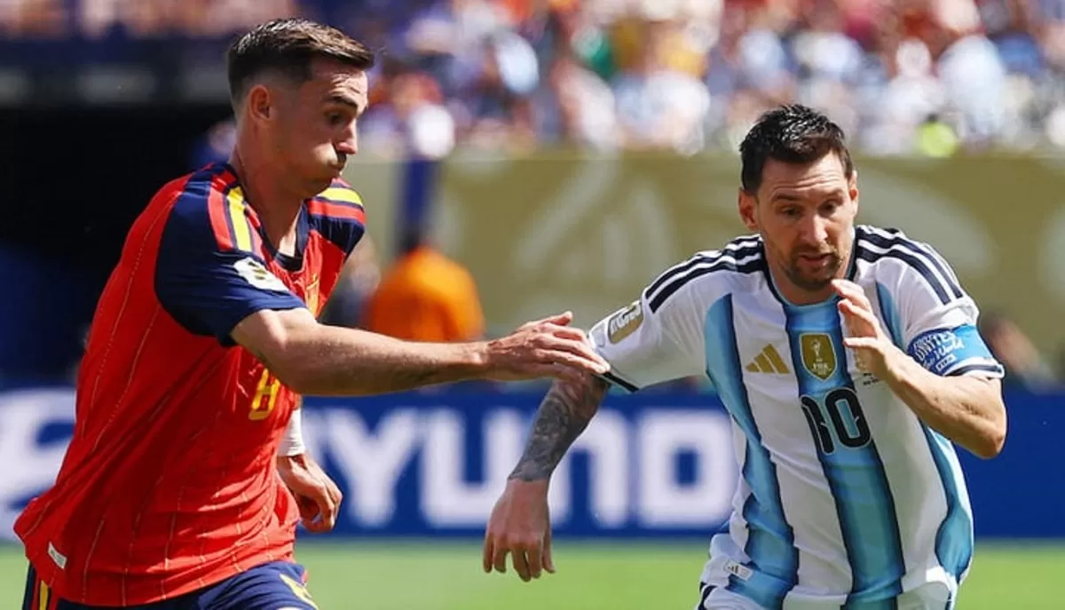 Lionel Messi tak bisa mengeluarkan kemampuan terbaiknya melawan Spanyol.