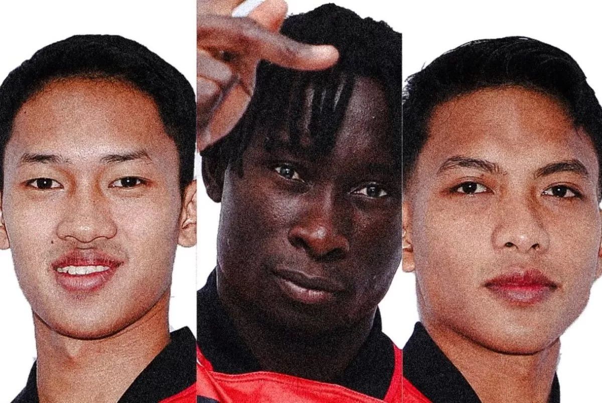 Tiga pemain Madura United: Fauzan, Balotelli, dan Feby Ramzi kembali usai masa peminjaman selesai. (@maduraunited.fc)