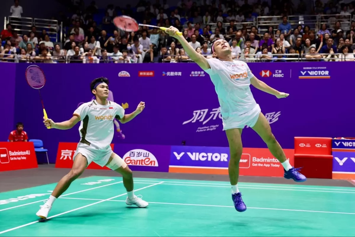 Fajar/Fikri lolos ke semifinal China Open 2026. Mereka jadi satu-satunya wakil Indonesia yang masih berpeluang meraih gelar.