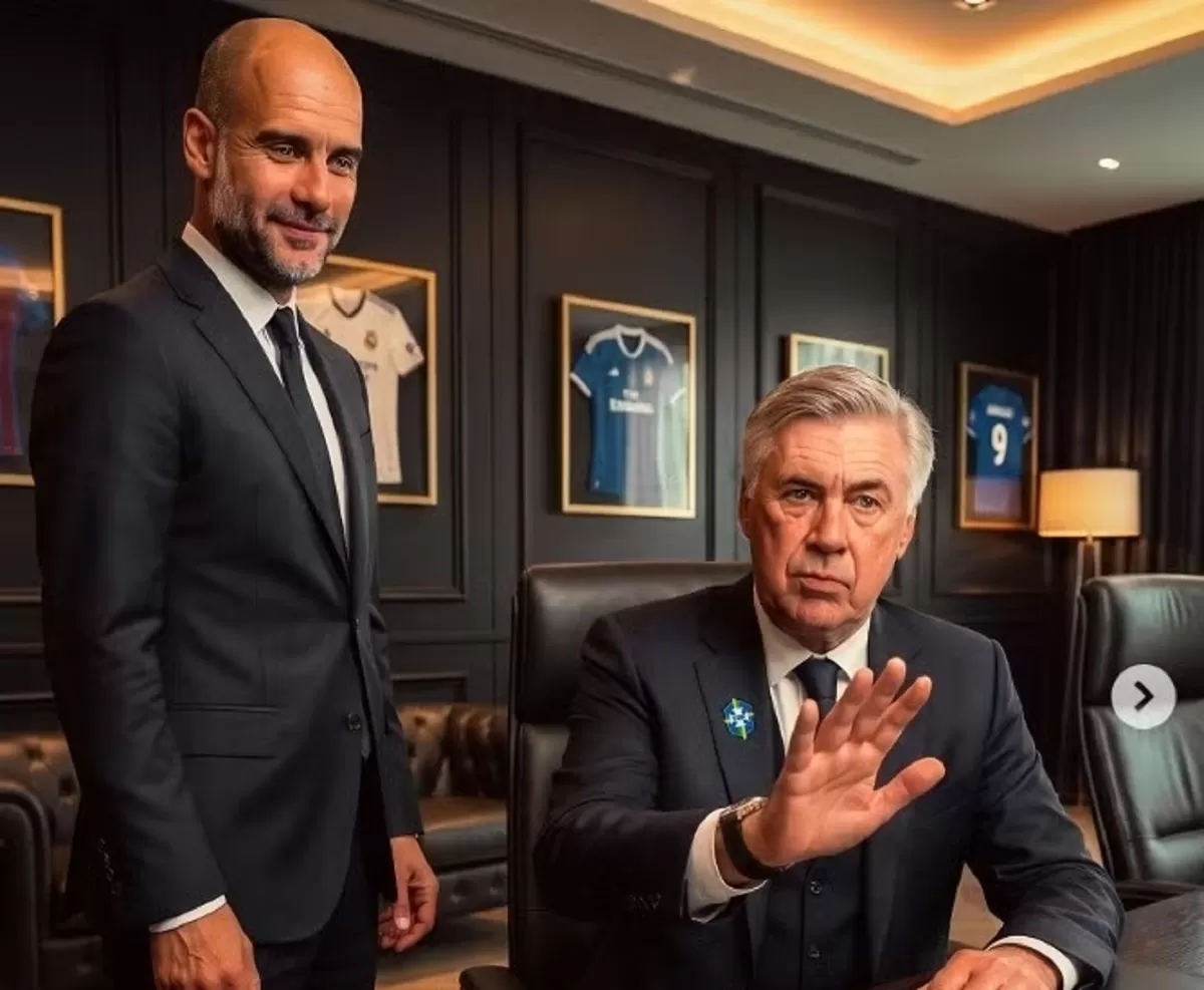 Carlo Ancelotti dan Pep Guardiola menolak menjadi pelatih timnas Italia.