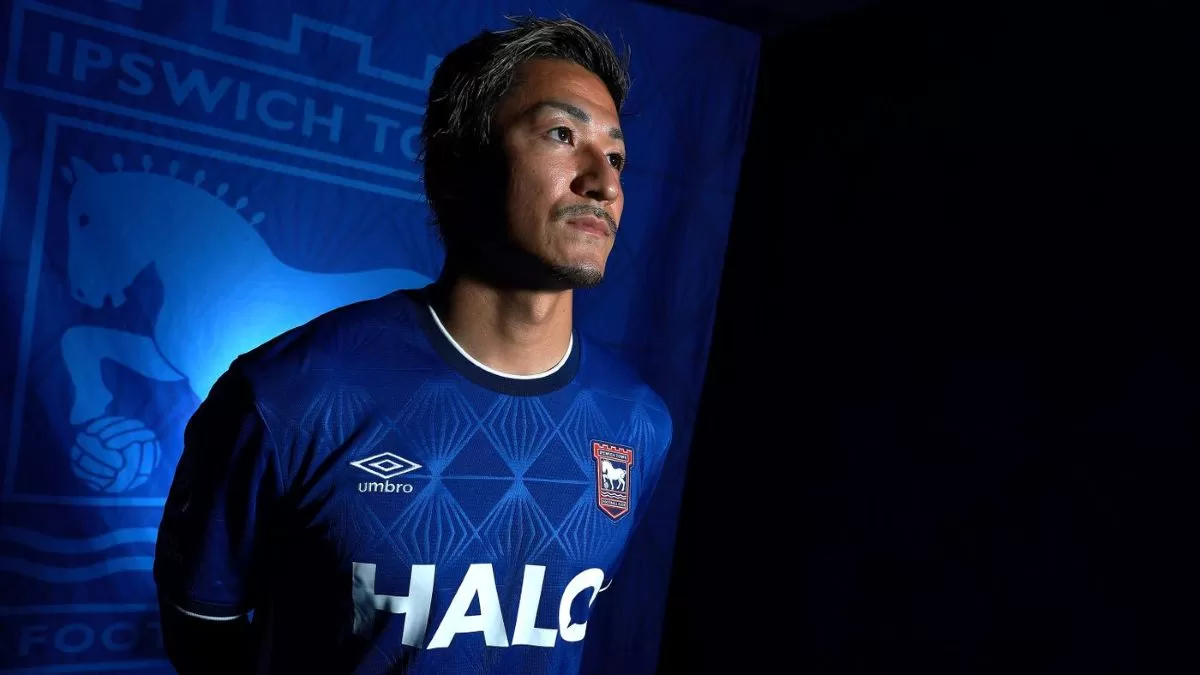Ipswich Town resmi merekrut penyerang asal Jepang Daizen Maeda. (Ipswich Town)