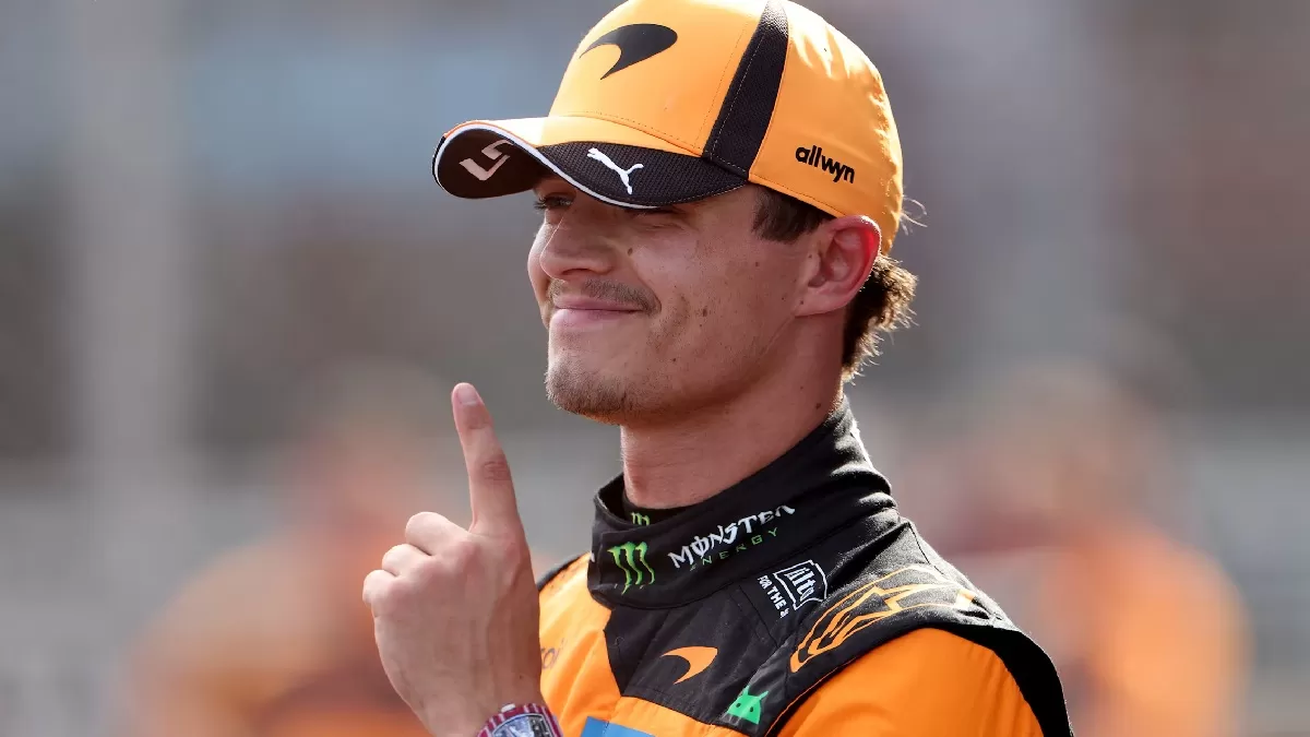 Pembalap McLaren Lando Norris rebut pole position di GP Hungaria (Formula 1)