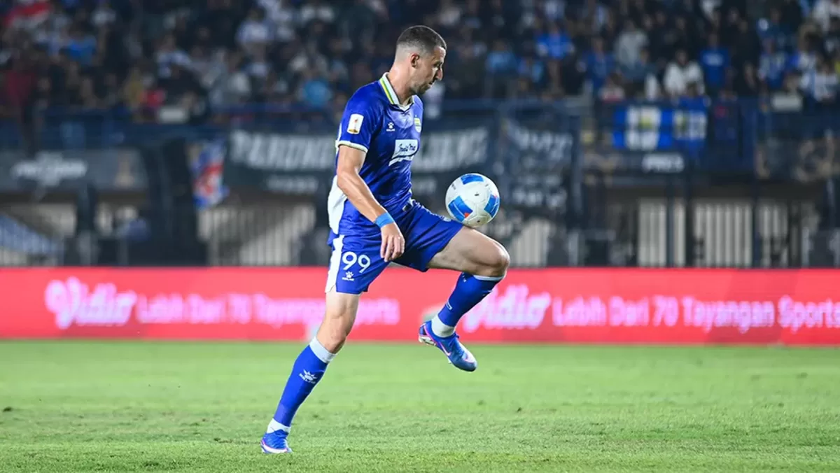 Penyerang Persib Bandung, Balsa Sekulic. (I.League)