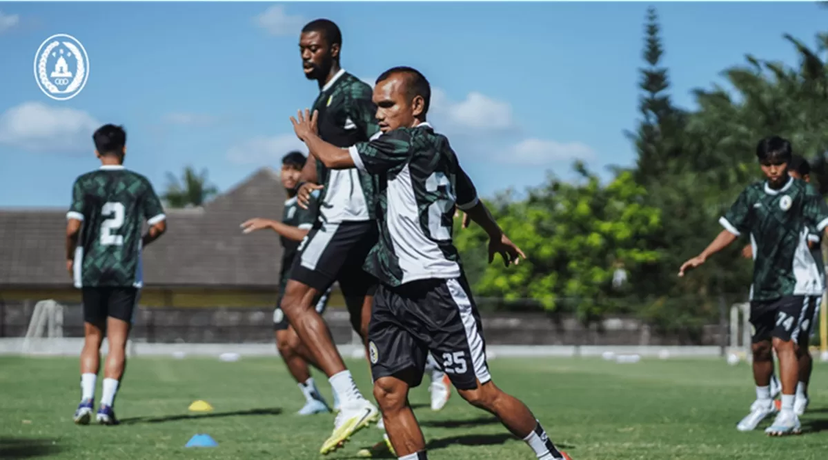 Skuat PSS Sleman terus mengasah dirinya dengan latihan intensif. (PSS Sleman)