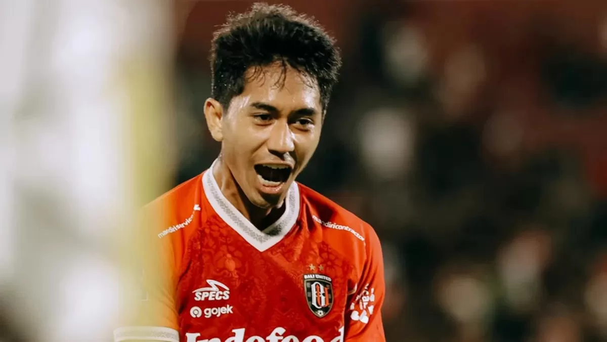 Gelandang Bali United, Made Tito. (I.League)