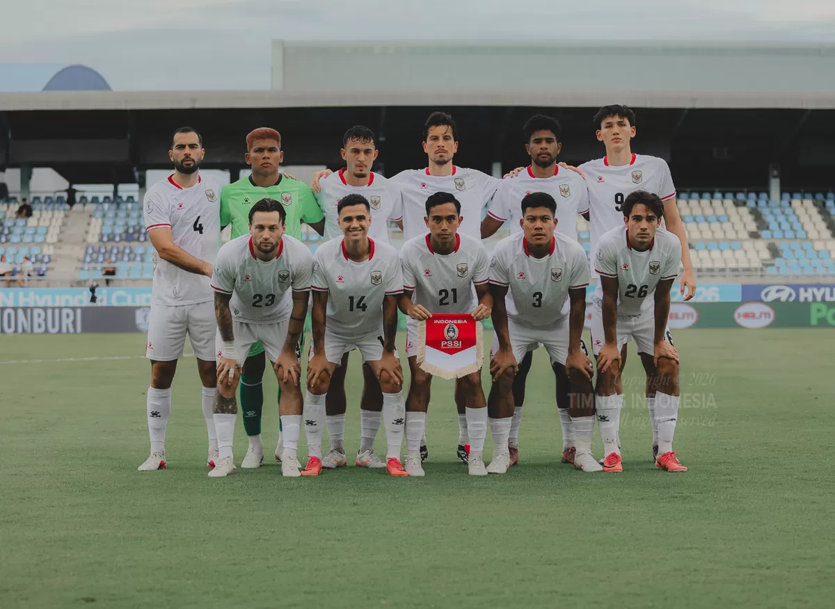 Timnas Indonesia jelang laga melawan Timor Leste, Jumat, 31 Juli lalu di Stadion Chonburi, Thailand. Menang, Indonesia jaga asa lolos ke semifinal.