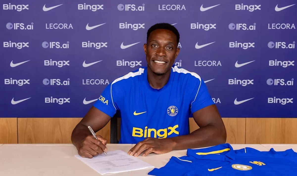Danny Welbeck resmi bergabung dengan Chelsea FC. (Chelsea FC)