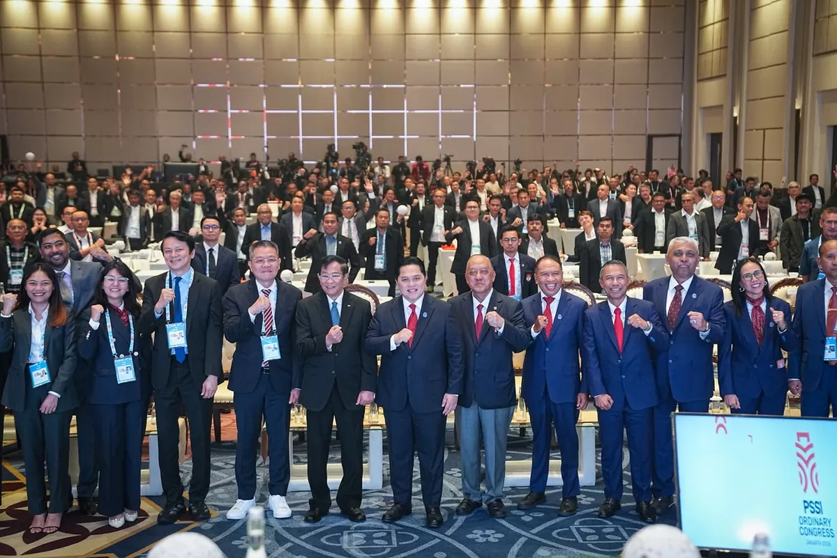 Kongres Biasa PSSI, Senin (3/8). (PSSI)