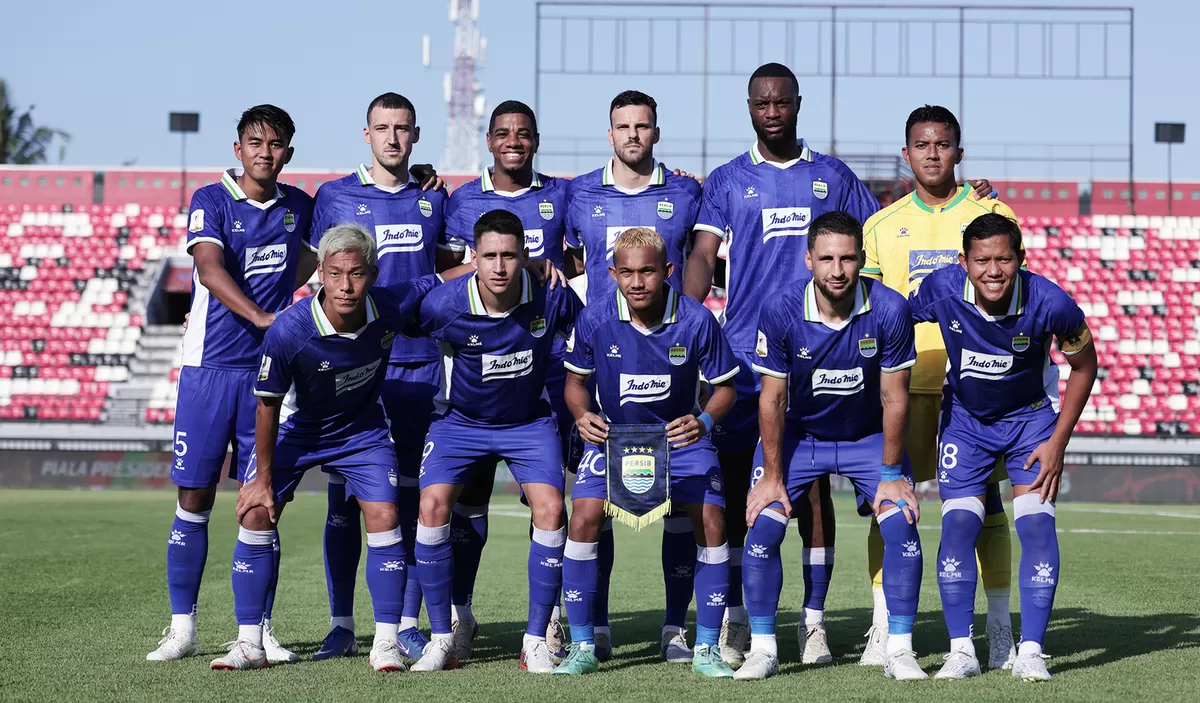 Starter Persib Bandung di babak semifinal Piala Presiden 2026, Selasa, 4 Agustus di Stadion I Wayan Dipta. Persib menang 2-1 atas Persija.