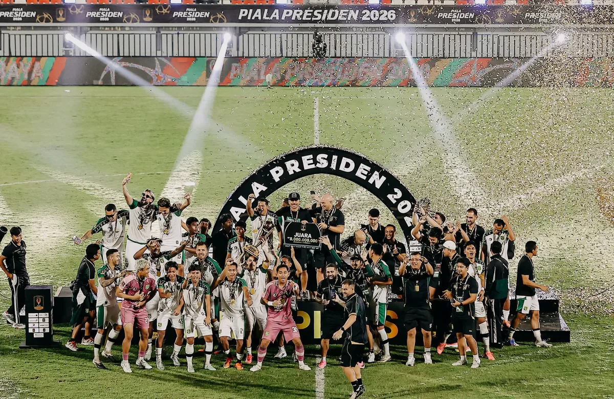 Persebaya Surabaya keluar sebagai juara Piala Presiden 2026.