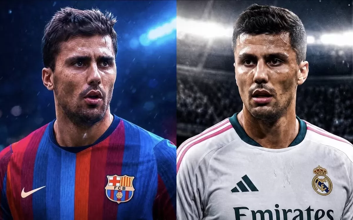 Rodri di antara Real Madrid dan Barcelona.