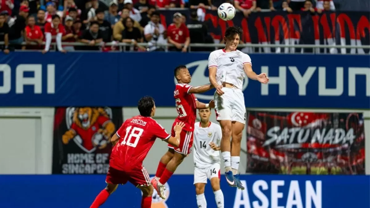 Indonesia ditahan imbang 1-1 oleh Singapura di fase Grup A Piala AFF 2026. (Aseanutdfc)