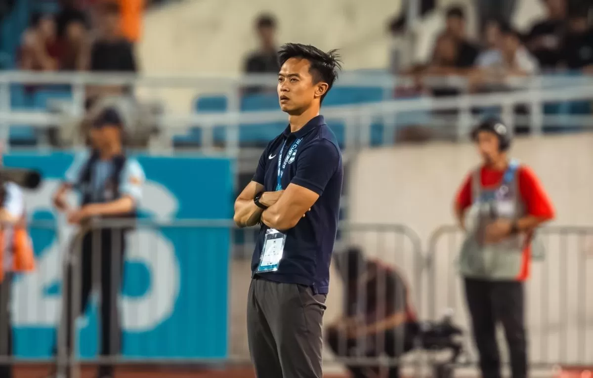 Pelatih Singapura Gavin Lee (@fasingapore)