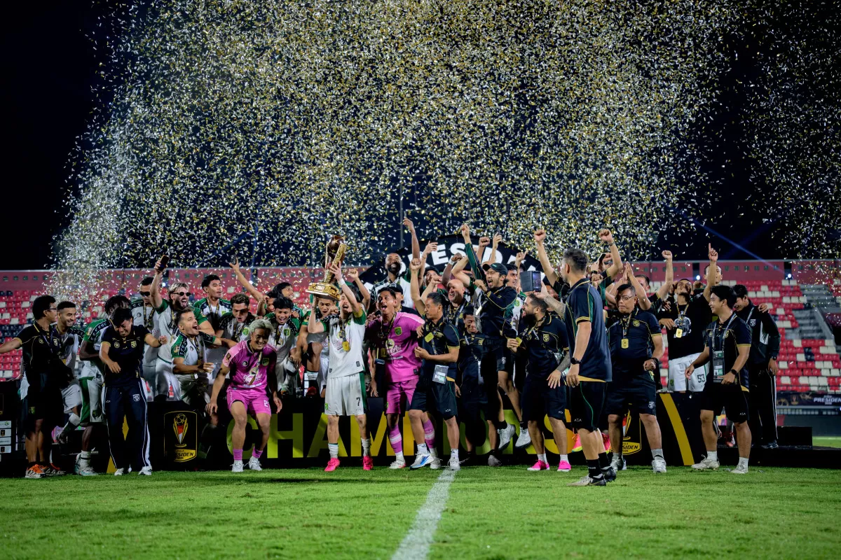Persebaya juara Piala Presiden 2026. (Persebaya)
