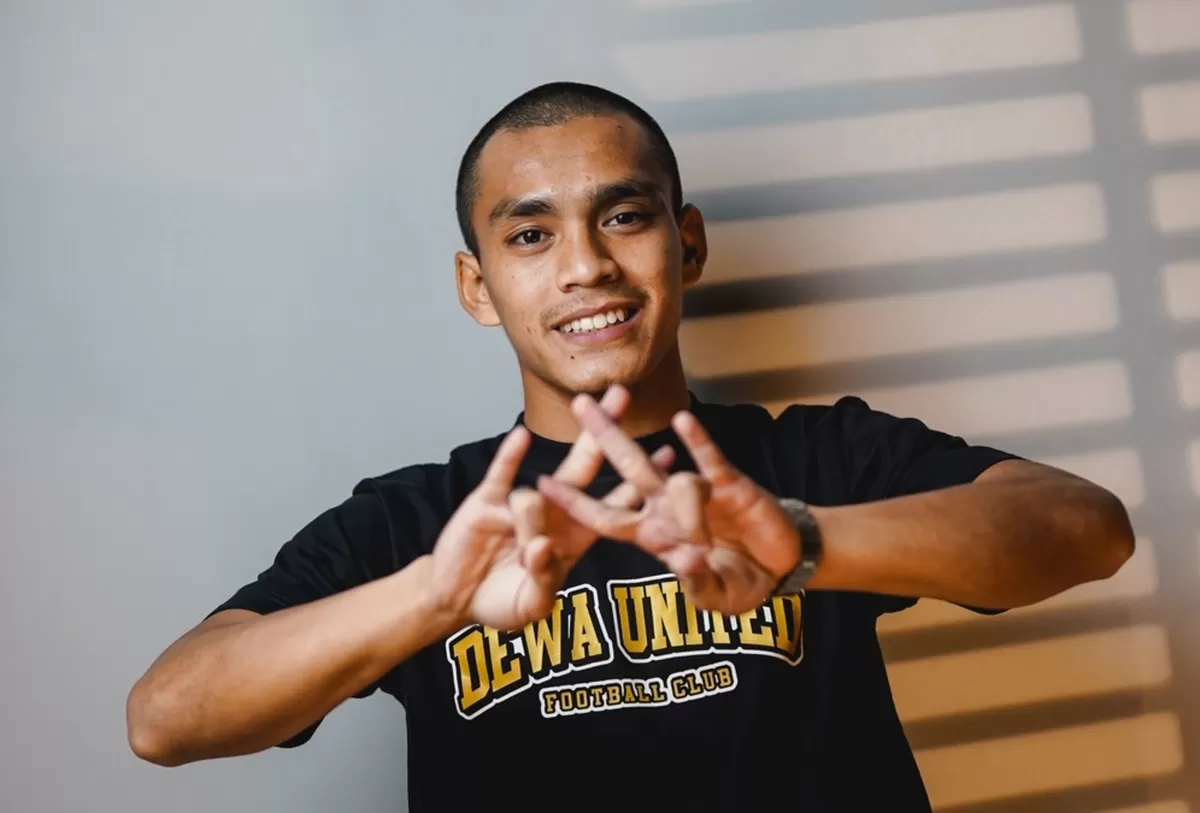 Ripal Wahyudi resmi gabung Dewa United Banten FC. (Dewa United)