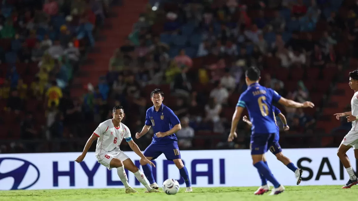Timnas Thailand saat bermain di penyisihan Grup A, ASEAN Championship 2026.