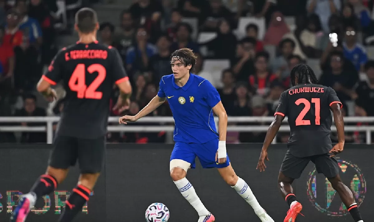 Marco Palestra tunjukkan perkembangan positif sejak bergabung dengan Chelsea. (Chelsea FC)