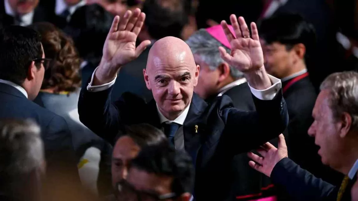 Presiden FIFA Gianni Infantino.