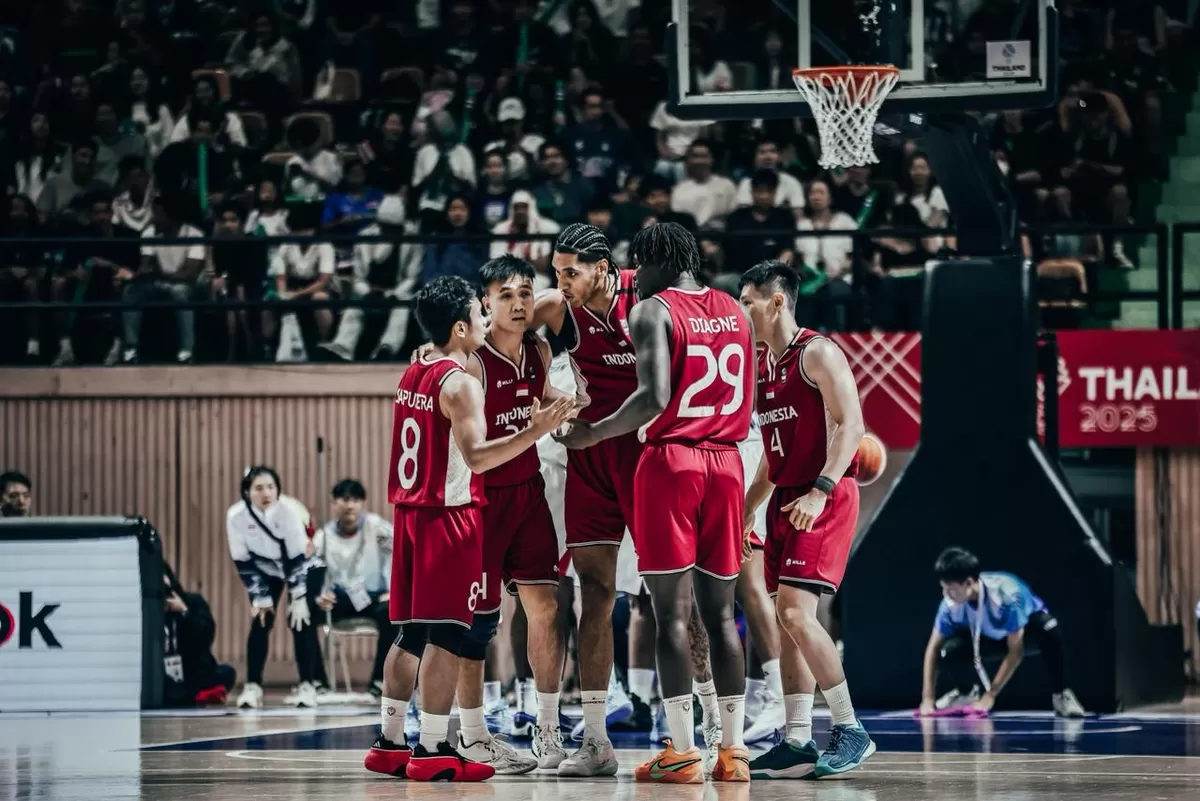Ilustrasi Timnas Basket Putra 5x5 di SEA Games 2025.