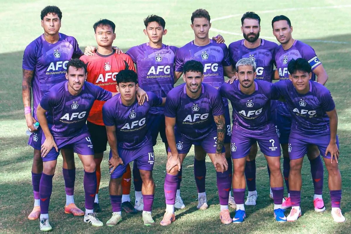Skuat Persik Kediri jalani pemusatan latihan di Yogyakarta. (@persikfcofficial)
