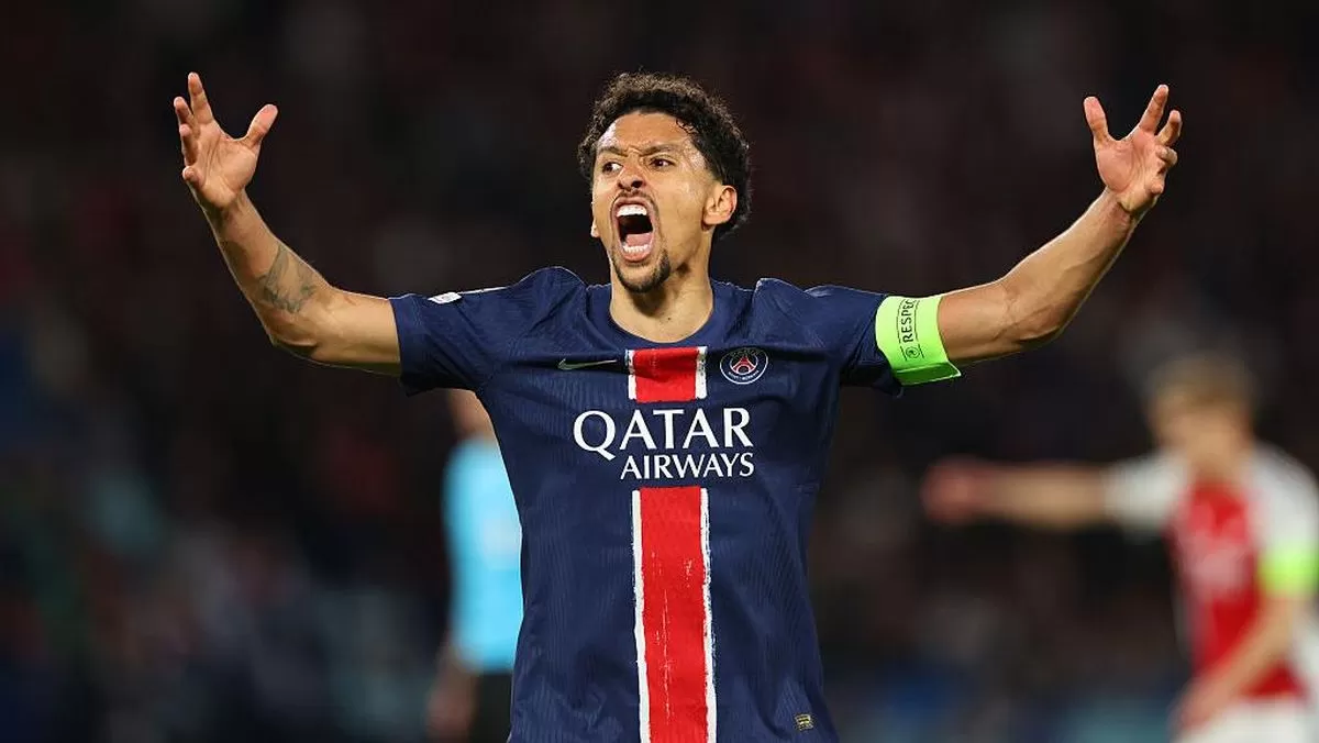 Kapten PSG, Marquinhos.