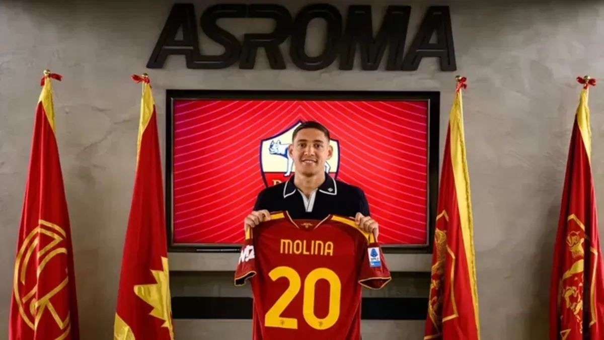 Bek Timnas Argentina, Nahuel Molina gabung AS Roma. (AS Roma)