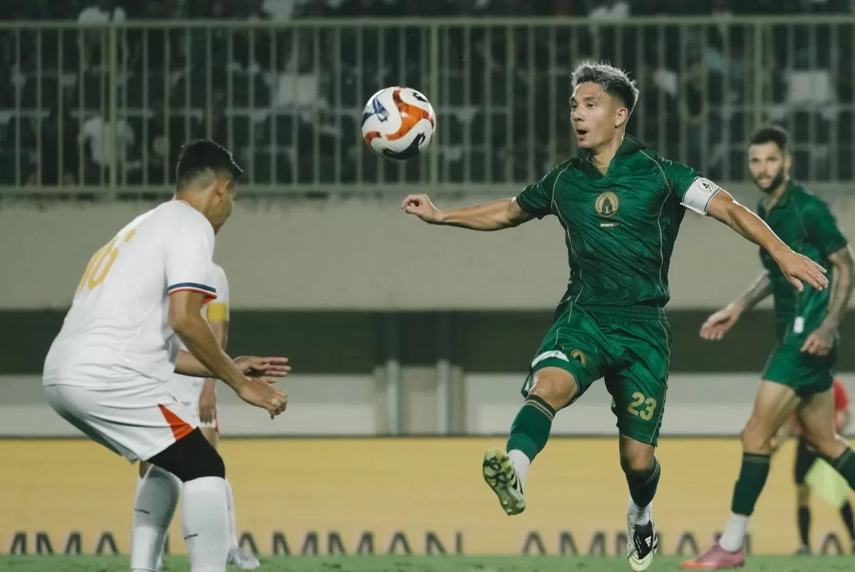 PSS Sleman jalani laga uji coba melawan Kendal Tornado FC. (@pssleman)