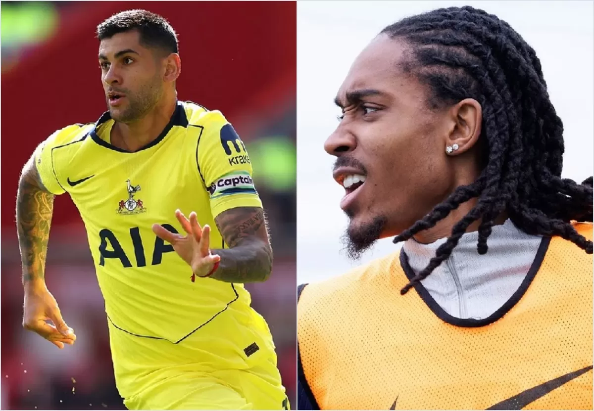 Cristian Romero dan Djed Spence (kanan) tinggalkan Tottenham Hotspur. (Tottenham Hotspur)