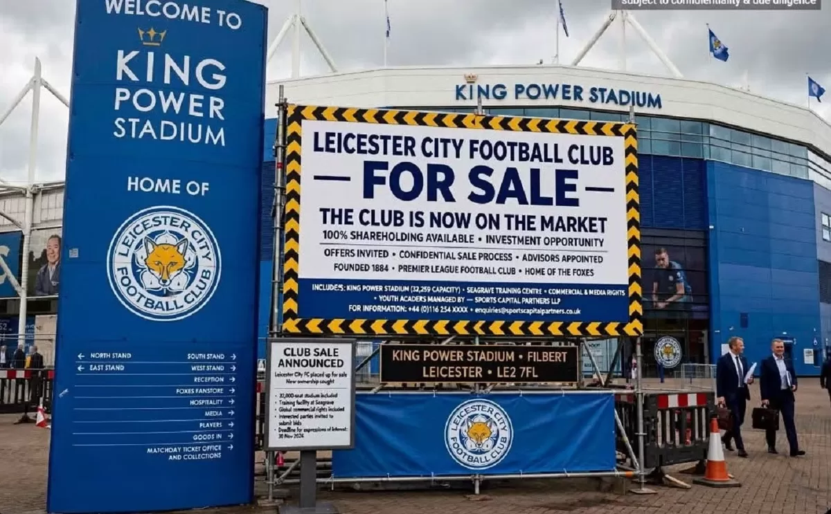 Leicester City milik taipan Thailand resmi dijual.