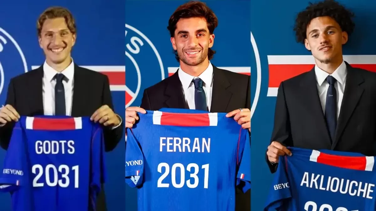 Tiga penyerang baru PSG.