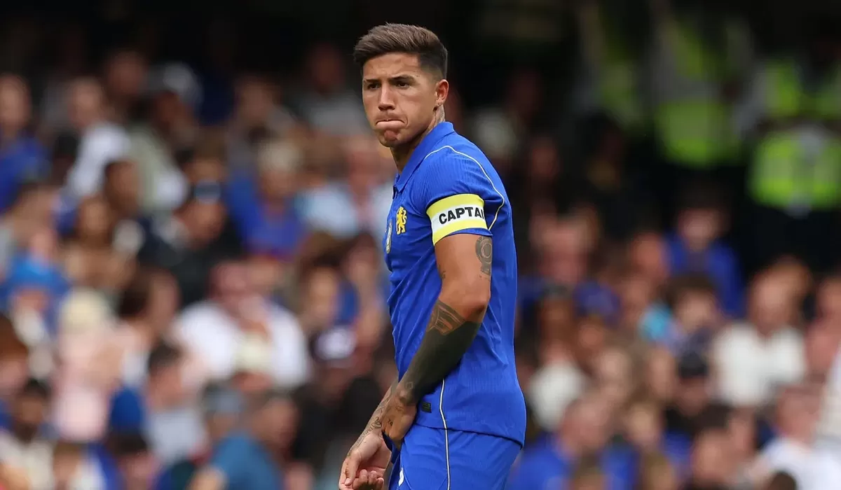 Enzo Fernandez menjadi sasaran kemarahan penggemar Chelsea.
