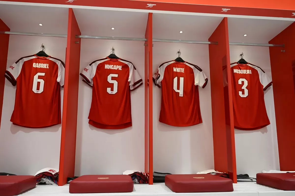 Arsenal rilis nomor punggung pemainnya untuk musim 2026/27. (Arsenal)