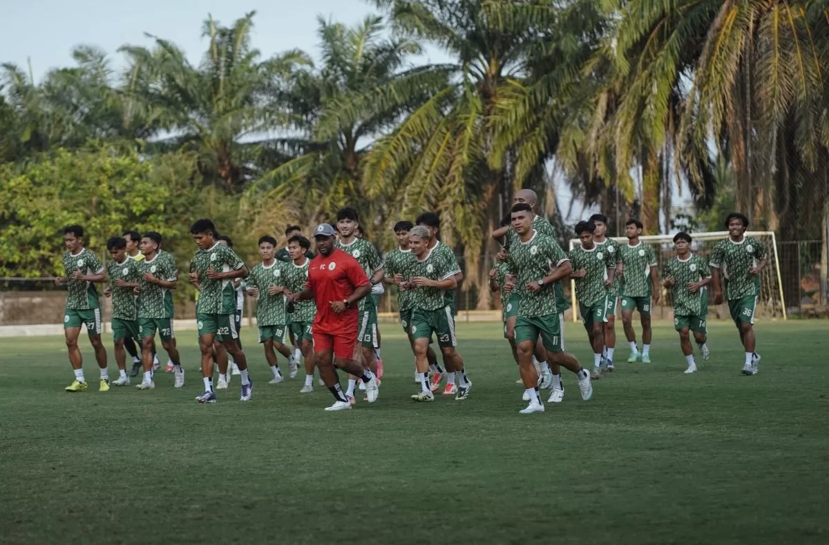 Skuat PSS Sleman jalani latihan intensif. (PSS Sleman)