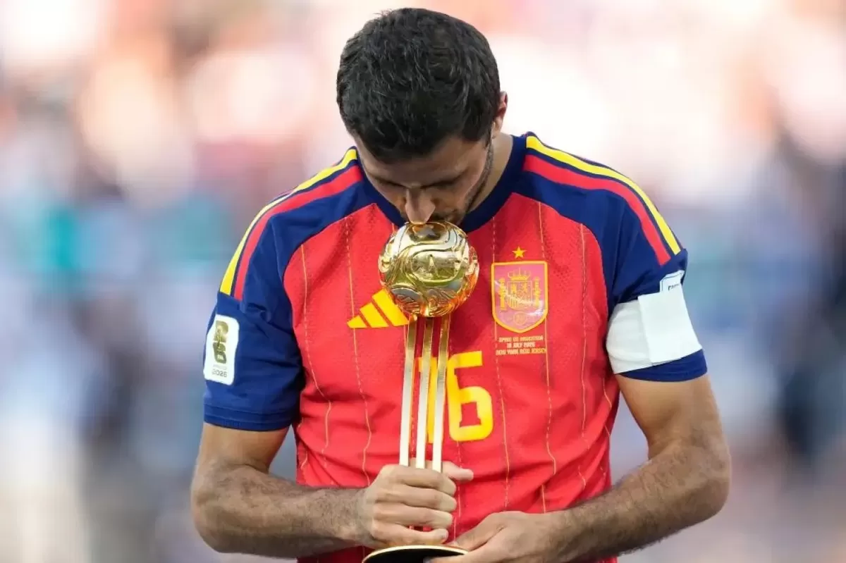 Rodri tampil sempurna bersama Timnas Spanyol di Piala Dunia 2026.