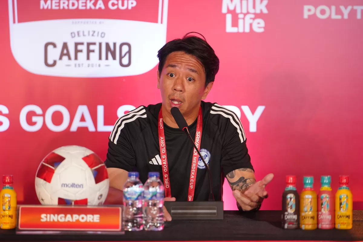 Asisten Pelatih Timnas Putri U-16 Singapura, Chiang Wei Jian Jeremy menjelaskan apa pelajaran berharga yang dipetik oleh timnya selama pelaksanaan Srikandi Merdeka Cup 2026.