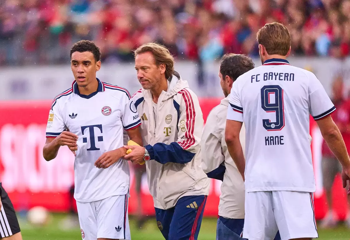 Jamal Musiala&nbsp;kehilangan kesadaran sesaat saat laga Bayern Munich.