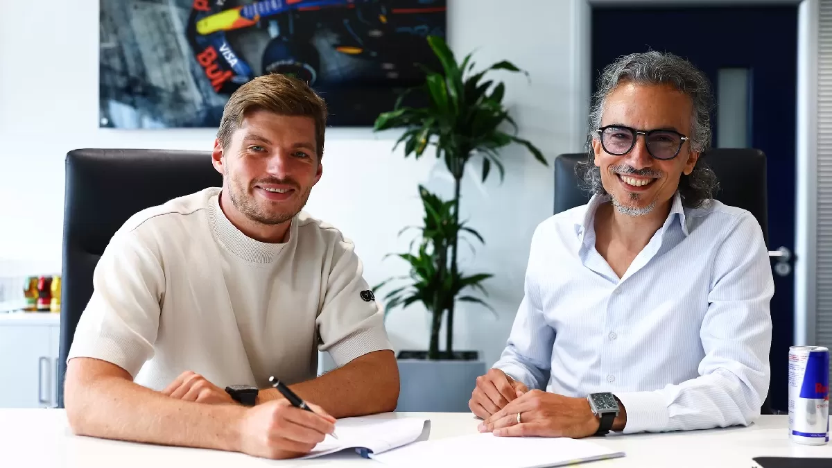 Max Verstappen teken kontrak baru dengan Red Bull. (Formula 1)
