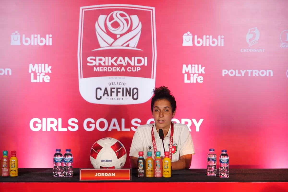 Pelatih Kepala Timnas Putri U-16 Yordania, Luna Rami Amin Almasri.