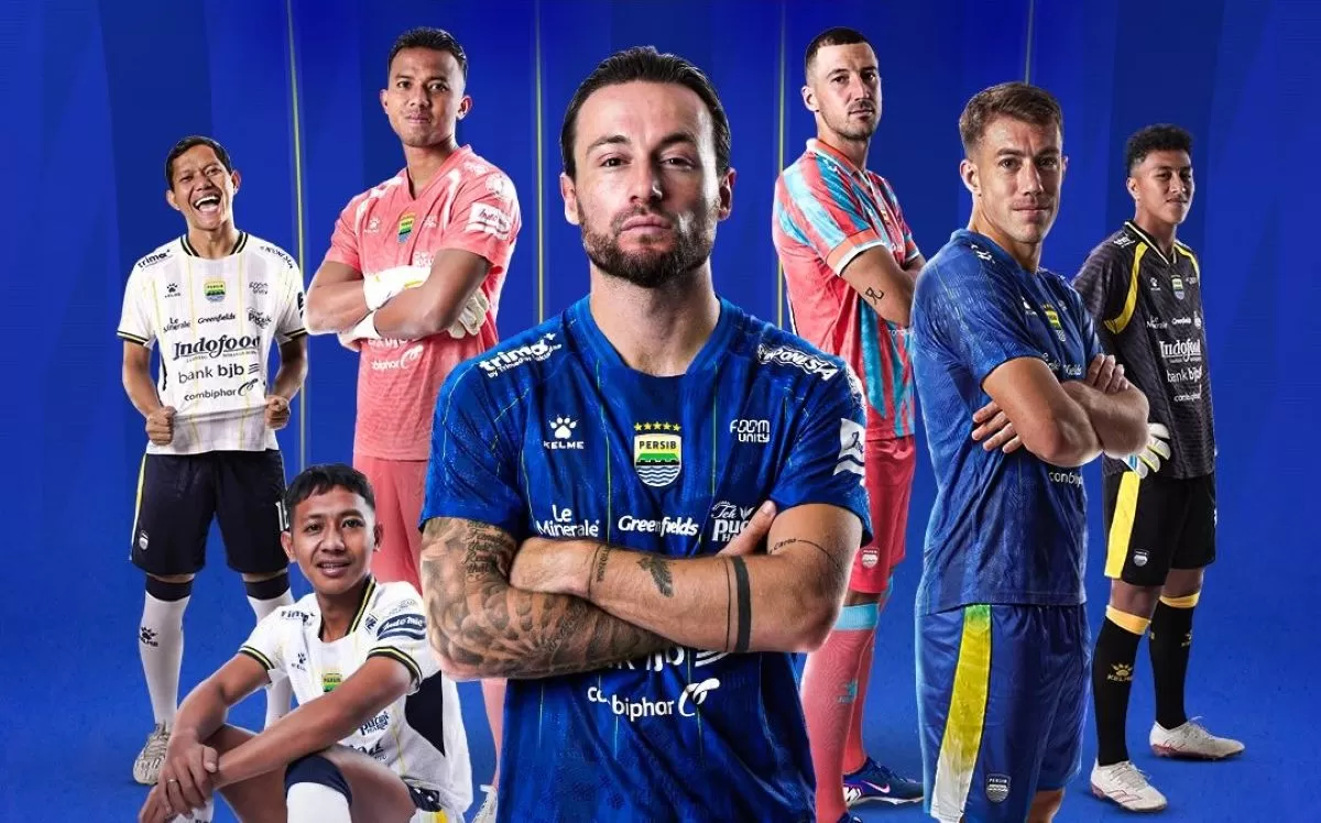 Persib rilis jersey yang akan dikenakan sepanjang musim 2026/27. (Persib)