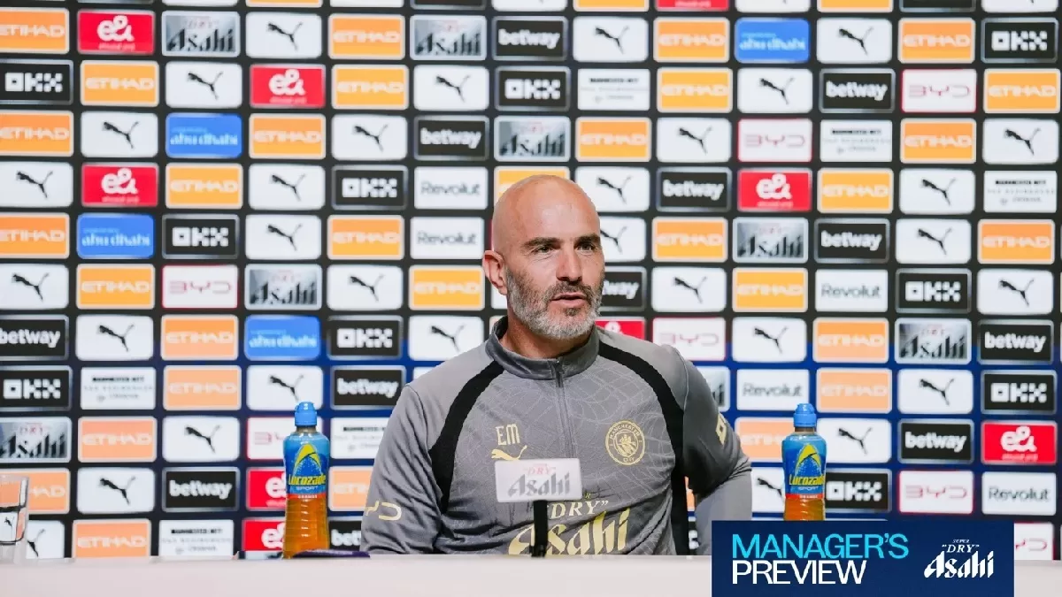 Pelatih Manchester City Enzo Maresca (Manchester City)