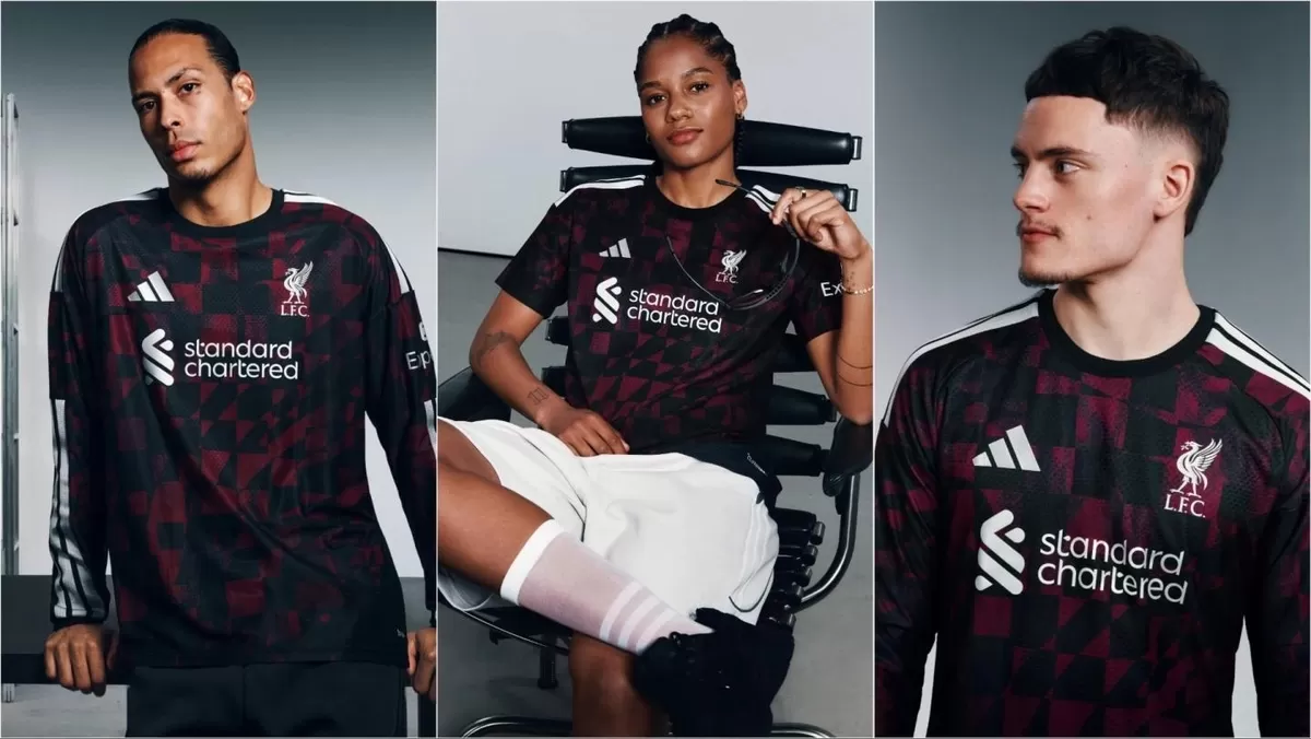 Liverpool luncurkan jersey ketiga untuk musim 2026/27. (Liverpool FC)